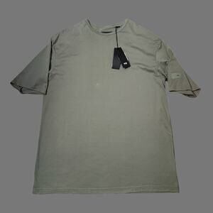 adidas Y-3 Boxy Tee Green Oversized Size M NWT IP7711